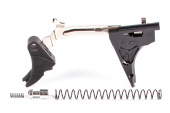 ZEV Tech Комплект усм PRO для Glock Gen 4, 9mm  изогнутый крючок с черным предохранителем