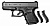 Glock Gen 4-5 Комплект задних накладок на рукоятку для Glock GEN4 - Модель GLOCK : Glock 26/27	