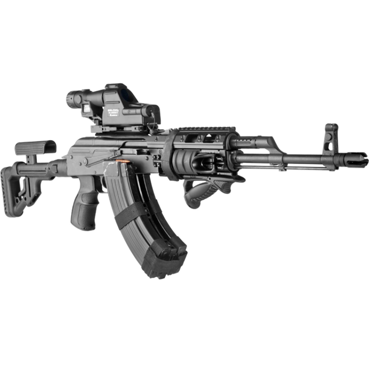 Рукоятка FAB Defense РТК тактическая плюс VTS (Combo pack) на Weaver, Черный