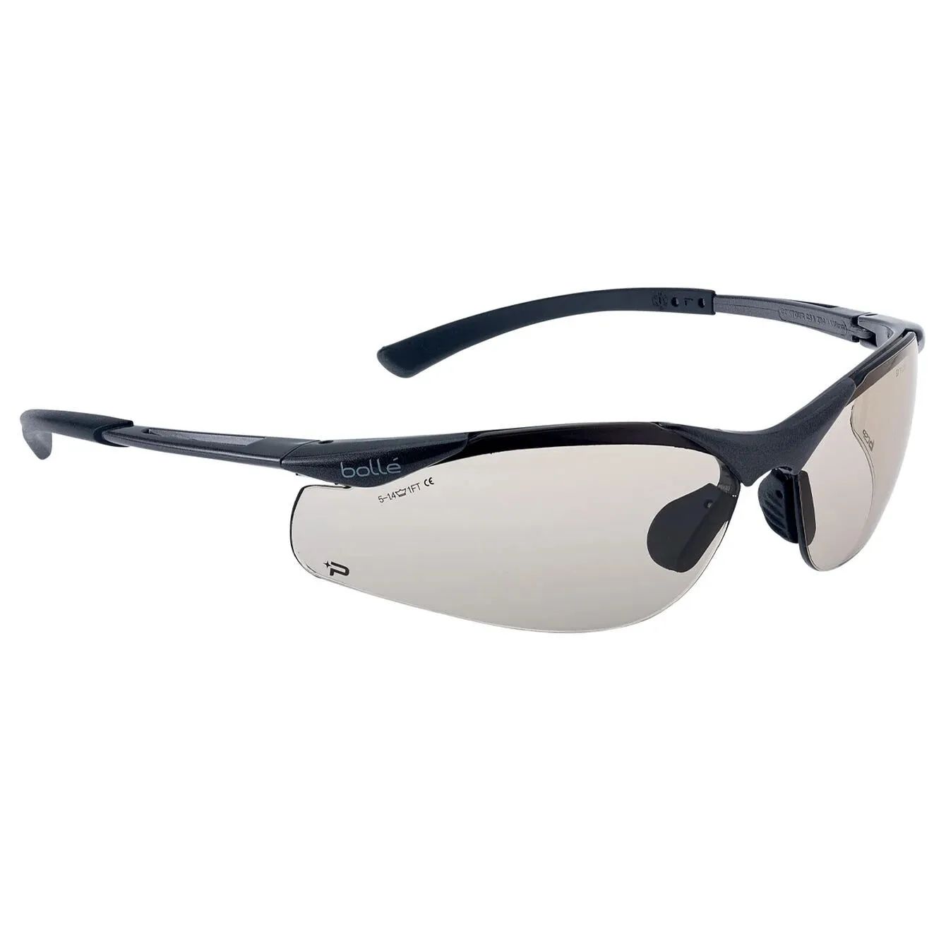 Очки защитные Bolle Contour, пластик черные (Lens: Brown Copper)