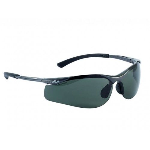Очки защитные Bolle Contour, пластик черные (Lens: Grey CSP Polarized)