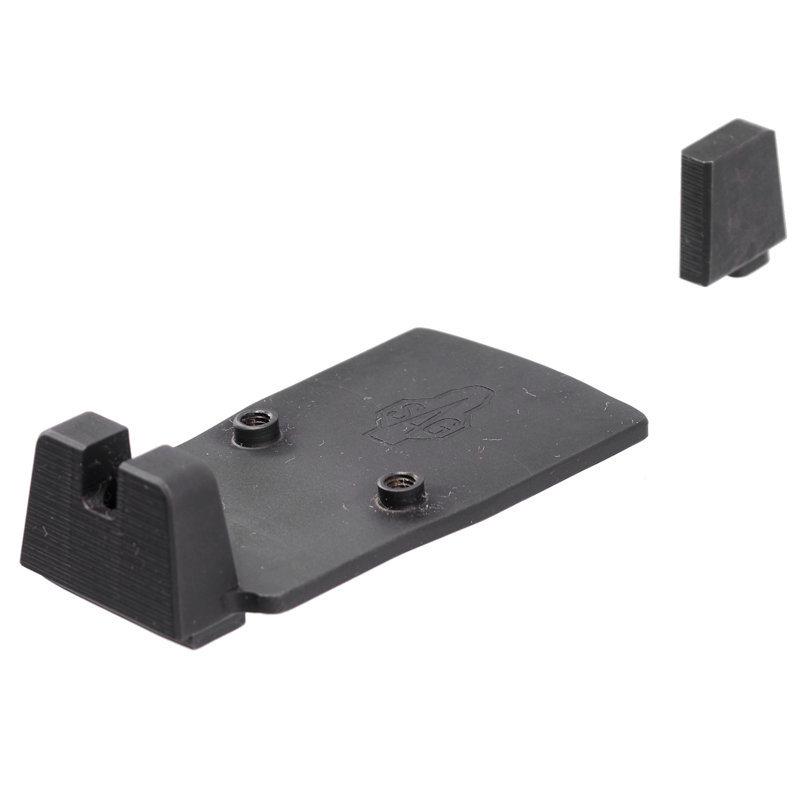 Комплект мушка и целик с коллиматорной площадкой SAG S20136 для Glock, ПЛК