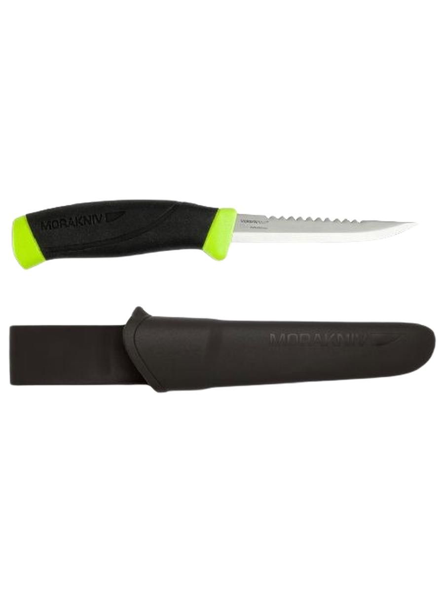 Нож Morakniv Fishing Comfort Serrated Edge, нержавеющая сталь (12208)