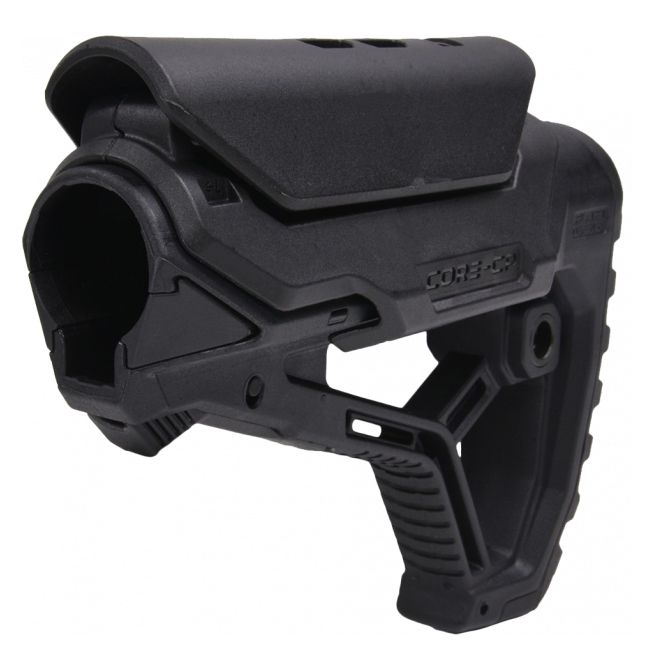 Приклад Fab Defense GL-CORE CP полимерный с упором для щеки, Black
