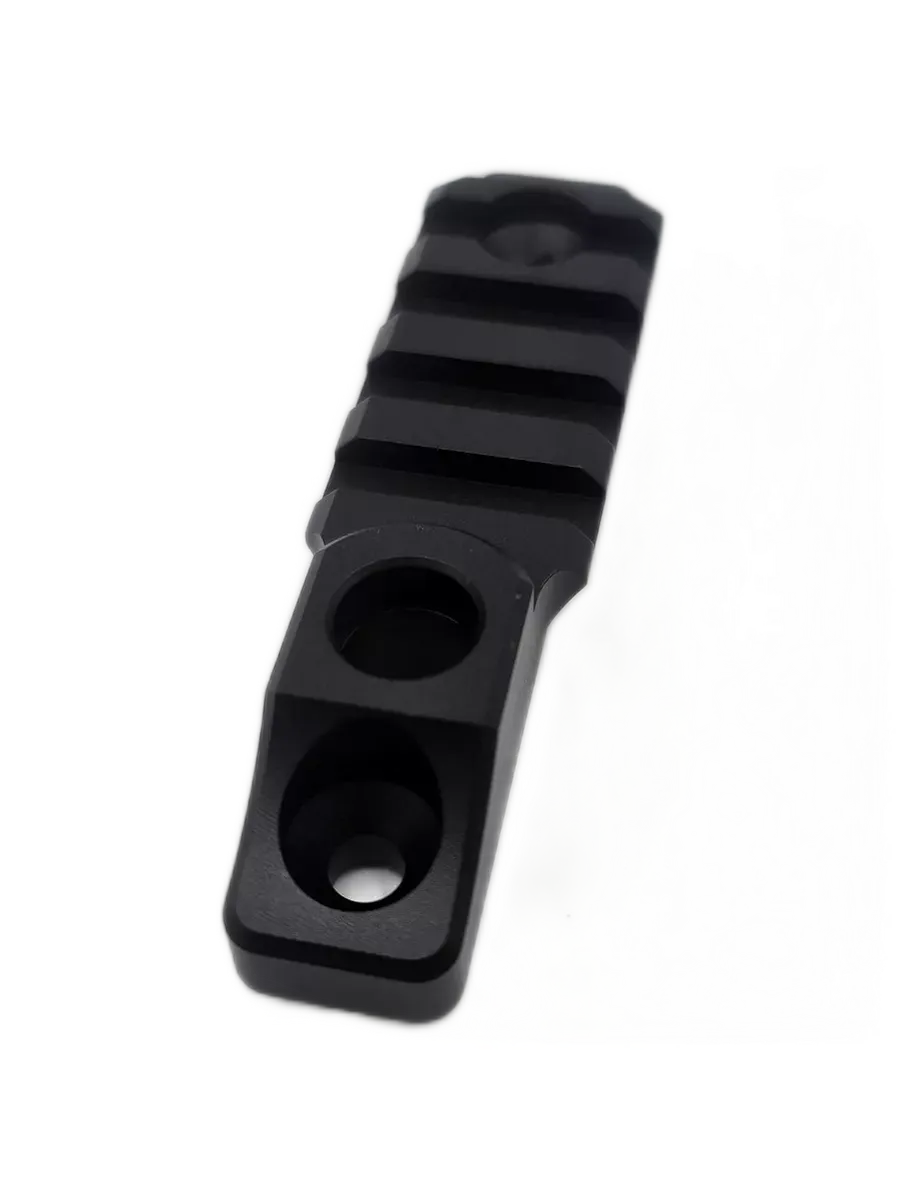 Планка Picatinny M-LOK на 4 слота с гнездом под QD антабку (алюминий 7075),ARMACON
