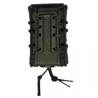 Подсумок спаренный под магазин AK и пистолетный магазин с креплением MOLLE Tactical Warrior, Олива