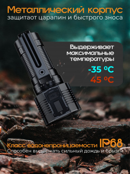 Фонарь Fenix LR60R поисковый 21000 люмен