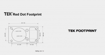 Прицел коллиматорный Vector Optics Frenzy-X 1x20x28 (6MOA DOT) основание TEK (SCRD-40)