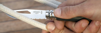 Нож Opinel №08 Outdoor Earth, нержавеющая сталь, красный (001714)