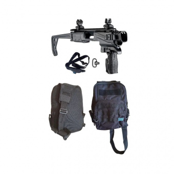 Преобразователь пистолета в карабин Glock 17-19 Fab Defense KPOS scout advanced BLK