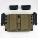 Комплект Подсумок под 2 магазина ПЯ Tactical Warrior, Койот / Пятка ПЯ +2 - 2шт, Легальный Арсенал