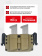 Комплект Подсумок под 2 магазина ПЯ Tactical Warrior, Койот / Пятка ПЯ +2 - 2шт, Легальный Арсенал
