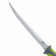 Нож филейный HL Fillet Green+Grey, клинок 20,2см (VT270-C)