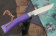Нож Opinel №07 TREKKING клинок 8см, нержавеющая сталь, кожаный темляк, фиолетовый (002205) Нож Opinel №07 TREKKING клинок 8см, нержавеющая сталь, кожаный темляк, фиолетовый (002205)