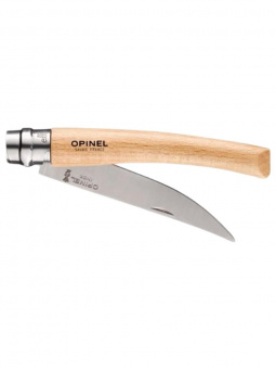 Нож филейный Opinel №10 клинок 10см, нержавеющая сталь, рукоять бук (002559)