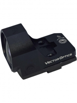 Комплект коллиматор Vector Optics Frenzy-X 1x22x26 MOS MULTI RETICLE + Кронштейн с посадочным местом по типу Holosun (RMR/MOJ) для ПЯ (11,8 мм) Tactical Warrior