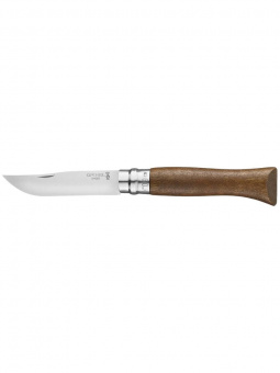 Нож Opinel №09 клинок 9см, нержавеющая сталь, рукоять ореховая (002425)