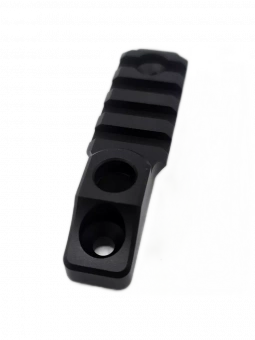 Планка Picatinny M-LOK на 4 слота с гнездом под QD антабку (алюминий 7075),ARMACON