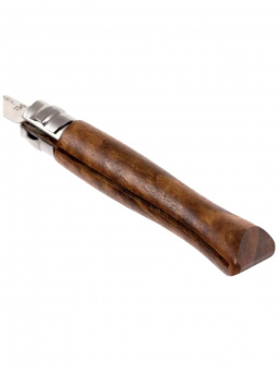 Нож Opinel №08 клинок 8,5см, нержавеющая сталь, рукоять ореховая (002022)