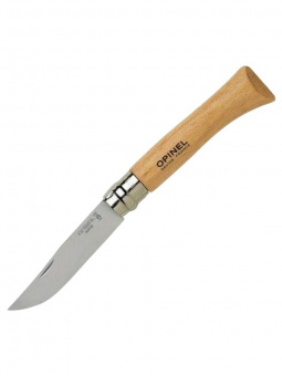 Нож Opinel Tradition №06 клинок 7см, нержавеющая сталь, рукоять бук (123060)
