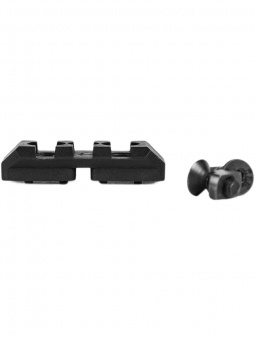 Планка Picatinny M-LOK на 3 слота (полиамид), Black (черный), ARMACON