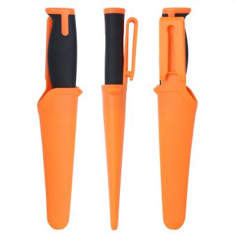 Нож HL Universal Black+Orange, клинок 10см (VT204)