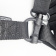 Ремень MS4- с двумя быстросъёмными антабками Tactical Warrior тактический, Черный