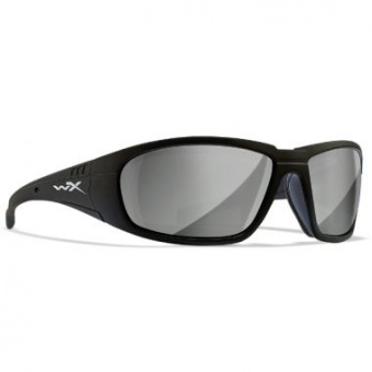 Очки защитные Wiley X Boss (Frame: Mate Black, Lens: Grey Silver Flash)