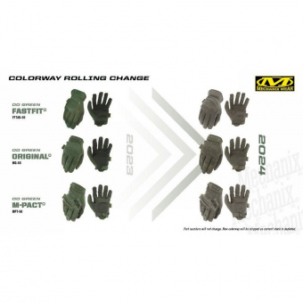 Перчатки Mechanix THE ORIGINAL, цвет Olive Drab, размер L, для СВО