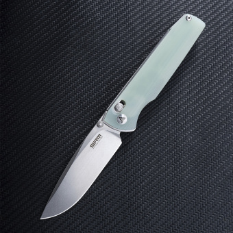 Нож складной SRM Terrier 258L-GC нефритовый