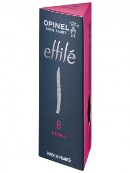 Нож филейный Opinel №08 клинок 8см, нержавеющая сталь, рукоять падук (002554)