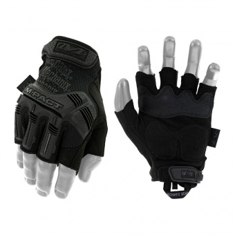 Перчатки Mechanix M-PACT Fingerless, цвет Black, размер XL, для СВО
