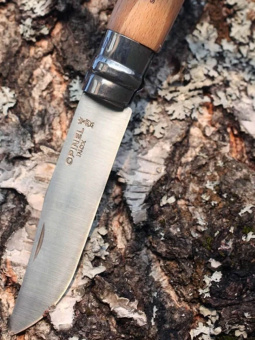 Нож Opinel Tradition №10 клинок 10см, нержавеющая сталь, рукоять бук (123100)