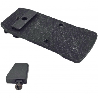 Площадка для коллиматора на пистолет ПЛК/Glock (Платформа RMR/MOJ), 27.3