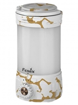 Фонарь Fenix CL26R Pro кемпинговый 650 люмен (Powerbank), Бело-золотистый