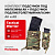 Комплект Подсумок под магазин АК + Подсумок под пистолетный магазин с креплением MOLLE Tactical Warrior, Мультикам