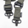 Ремень MS4- с двумя быстросъёмными антабками Tactical Warrior тактический, Олива