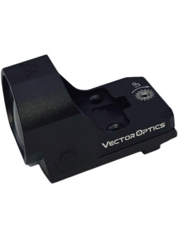 Комплект Прицел коллиматорный Vector Optics Frenzy-X 1x22x26 AUT + Кронштейн с посадочным местом по типу Holosun (RMR/MOJ) для пистолета Glock Tactical Warrior