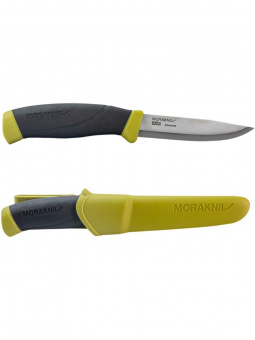 Нож Morakniv Companion Olive Green, нержавеющая сталь (14075)