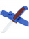 Нож Morakniv Basic 546 (S), нержавеющая сталь, Dala Red/Blue (14502)