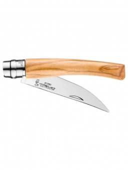 Нож филейный Opinel №08 клинок 8см, нержавеющая сталь, рукоять оливковое дерево (002563)