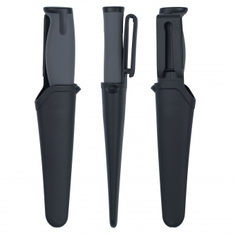 Нож HL Tactical Gray, клинок черный 9см (VT212-G)