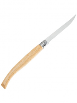 Нож филейный Opinel №15 клинок 15см, нержавеющая сталь, рукоять бук (002561)