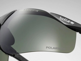 Очки защитные Bolle Contour, пластик черные (Lens: Grey CSP Polarized)