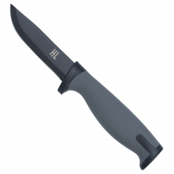 Нож HL Tactical Gray, клинок черный 9см (VT212-G)