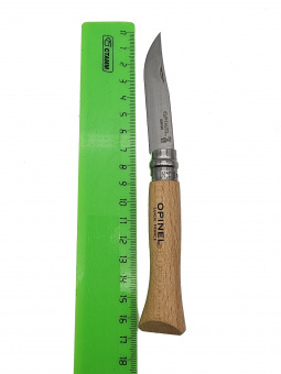 Нож Opinel Tradition №06 клинок 7см, нержавеющая сталь, рукоять бук (123060)