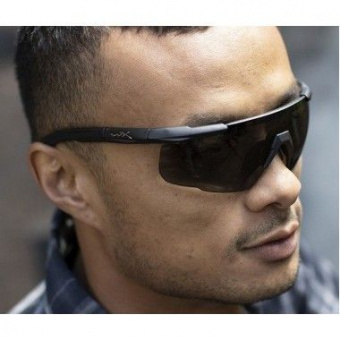 Очки защитные Wiley X Saber Advanced (Frame: Matte Black, Lens: Grey + Rust)
