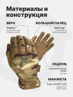 Перчатки Mechanix FASTFIT, цвет Multicam, размер XL, для СВО