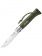 Нож Opinel №08 TREKKING клинок 8,5см, нержавеющая сталь, кожаный темляк, хаки (001703)