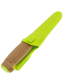 Нож Morakniv Floating Knife (S) Lime, нержавеющая сталь, рукоять пробка (13686)